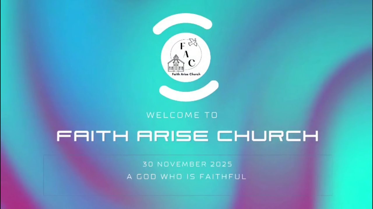 A God who is Faithful - 30 Nov 2025