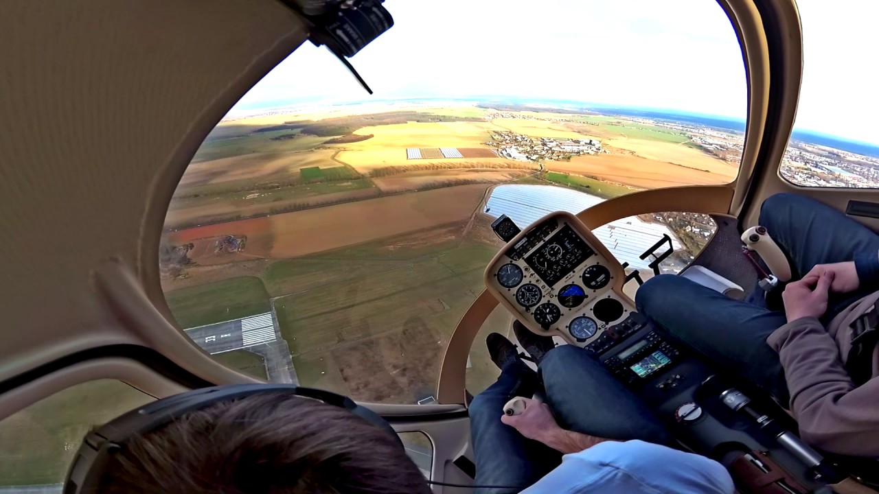 Full down autorotation - Guimbal Cabri G2
