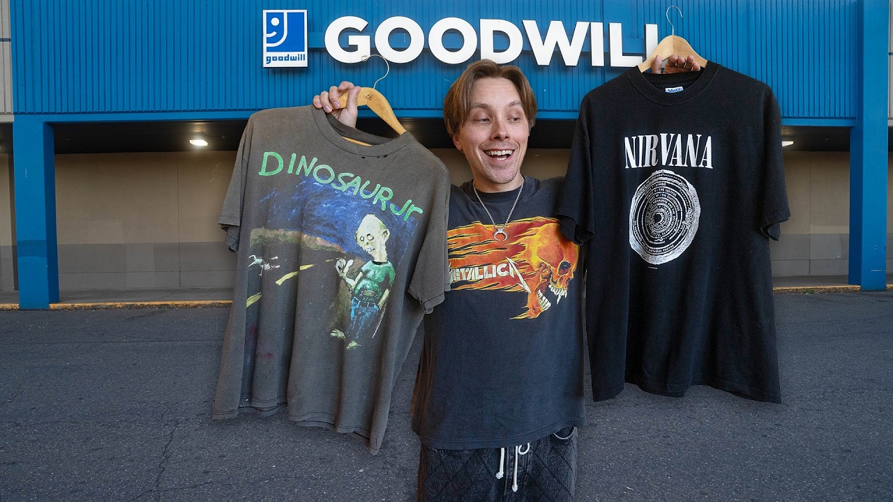 I Found A $200 Vintage Band Tee At The Thrift Store For $1