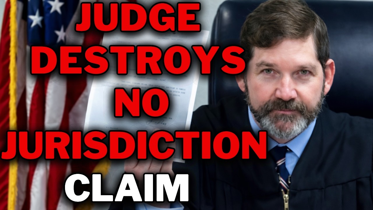 Judge SHUTS DOWN Man After “No Jurisdiction” Claim — Instantly Regrets It