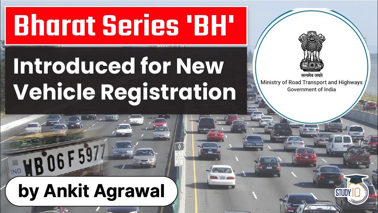 Bharat Series BH mark introduced by MoRTH for personal vehicle registration - Current Affairs UPSC