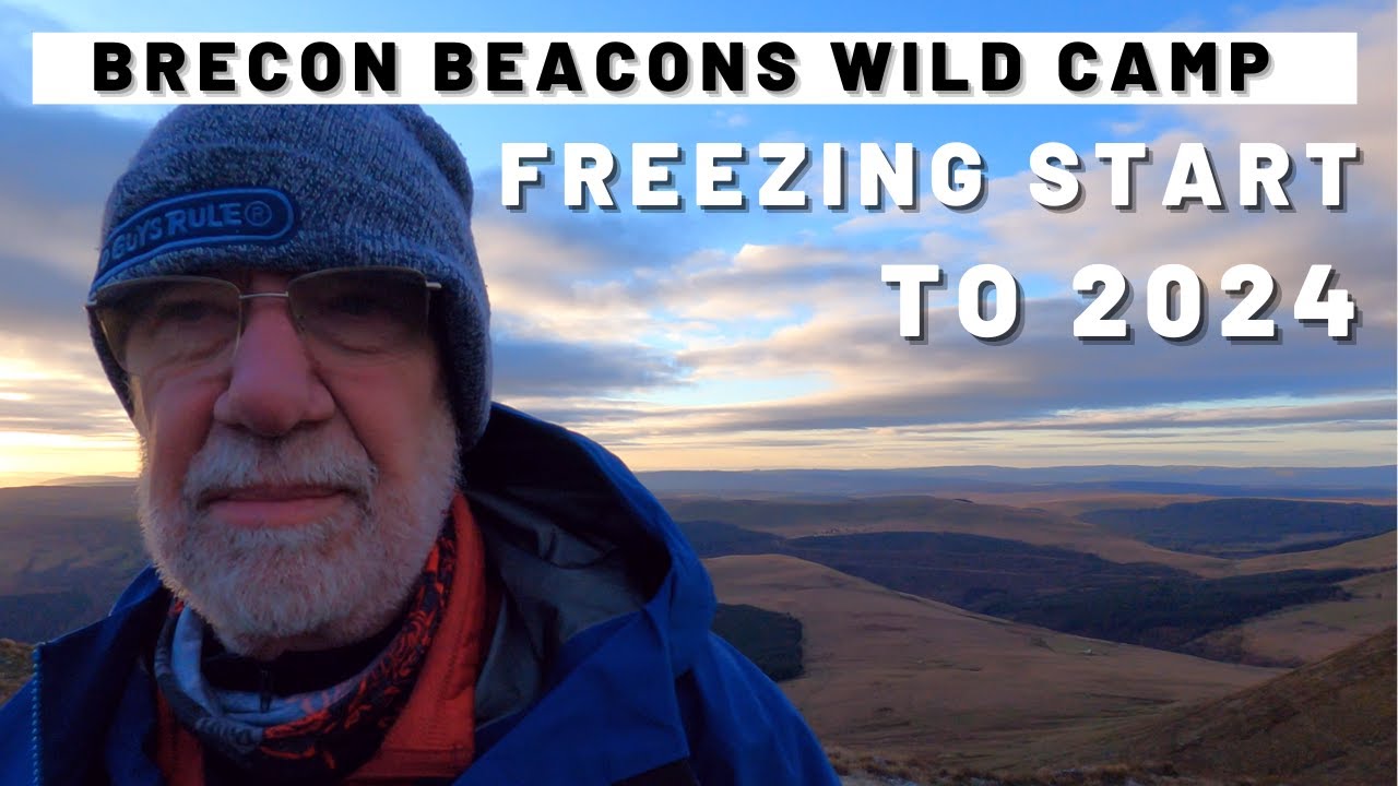 Solo wild camp on Carn Pica - very cold!