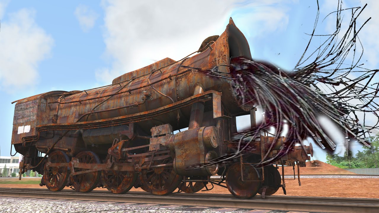 We restored the USATC S160 Class abandoned locomotive in Alaska!