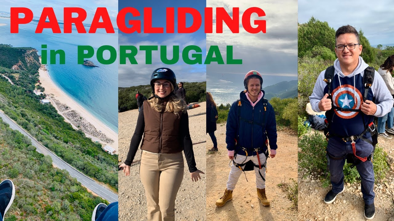 Paragliding en Serra da Arrabida, Portugal