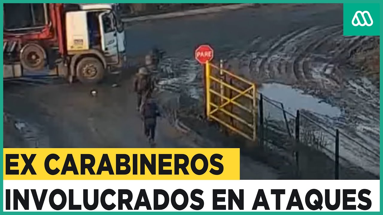 Ex carabineros involucrados en grupo criminal de la macrozona sur
