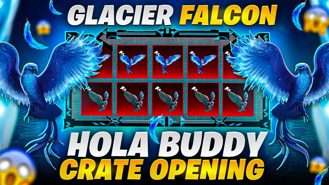 😱GLACIER COMPANION HOLA BUDDY CRATE OPENING