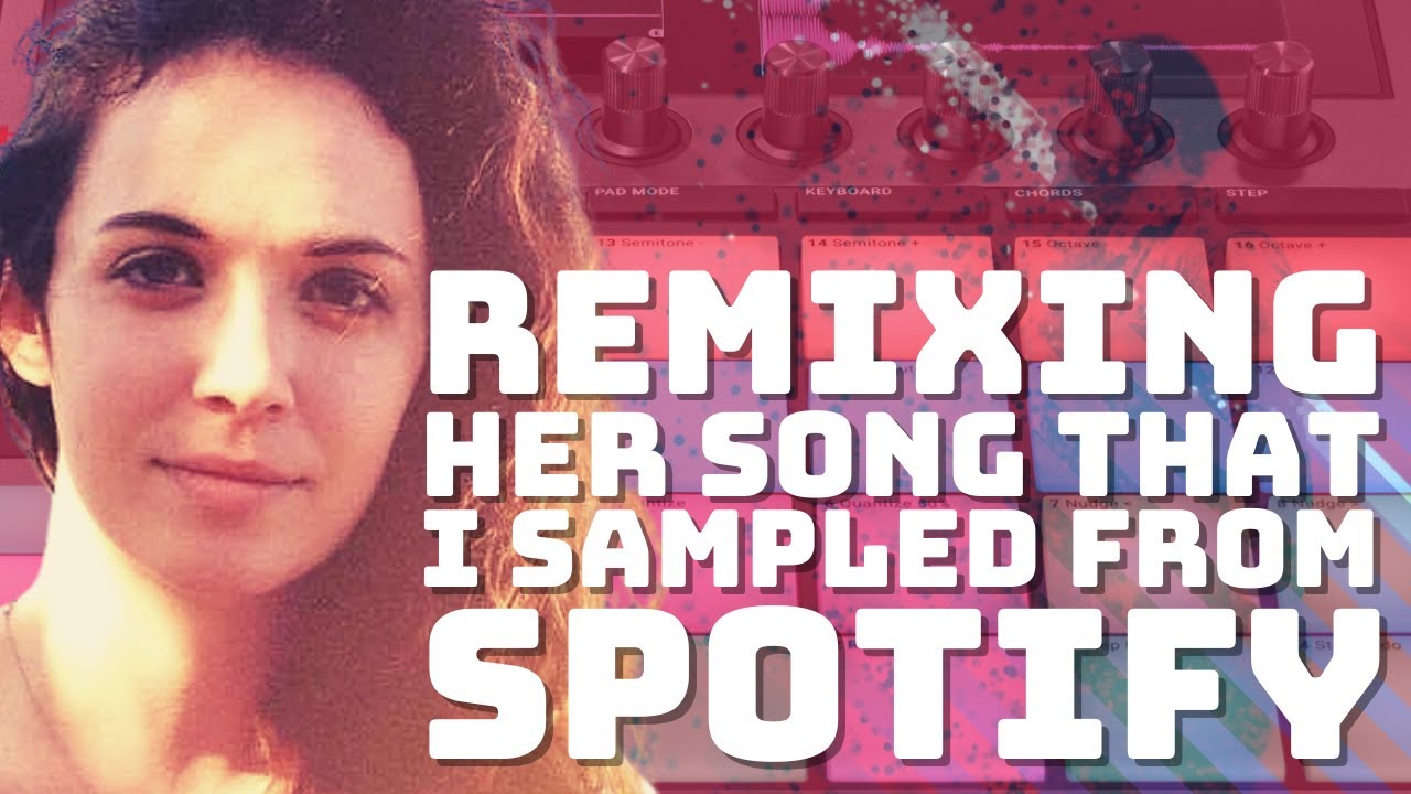 Maschine Plus | Sampling a song from Spotify and Remixing it!