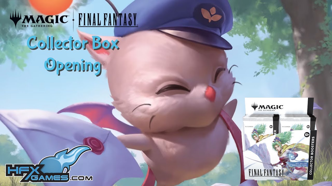 MTG Final Fantasy Collector Box Opening