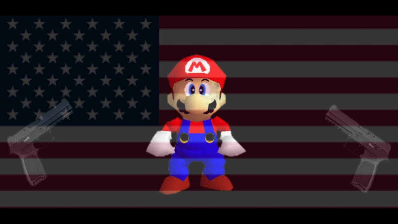 Mario 64 mais je suis AMÉRICAIN
