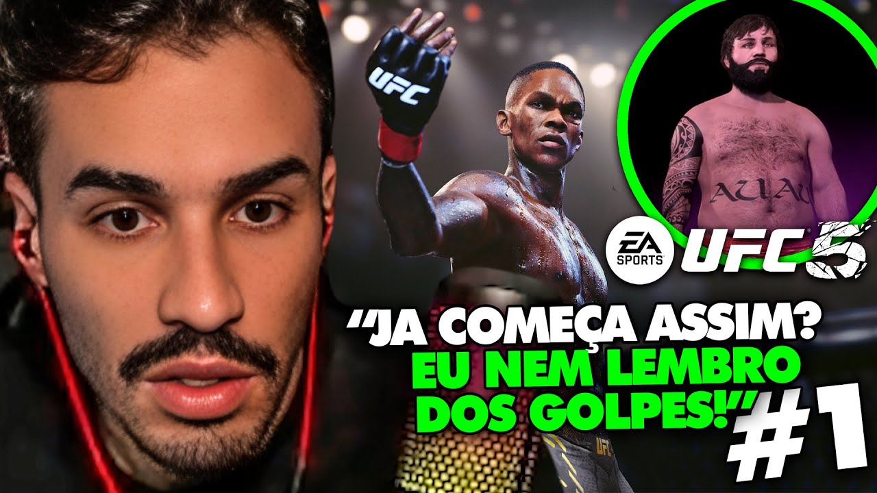 STAG JOGA: MAJINBOZO! O COME&Ccedil;O DA CARREIRA! - MODO CARREIRA UFC 5 #1 | Clipes do Stag
