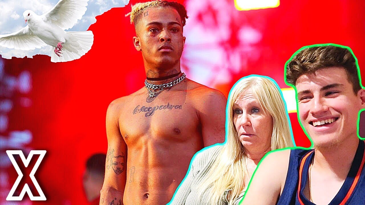 MOM REACTS TO XXXTENTACION! - (MOONLIGHT+LOOKATME+SAD)  **SHE FREAKS OUT**