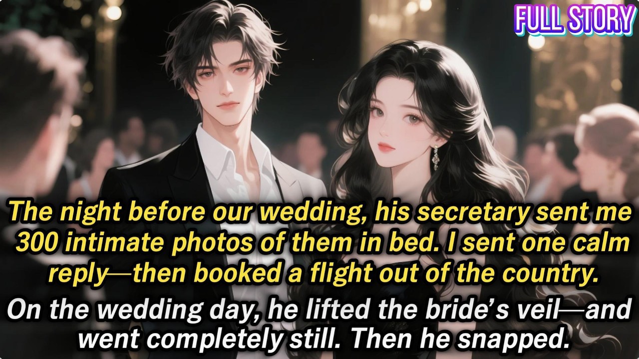 The night before our wedding, his secretary sent me 300 intimate photos of them in bed. I sent one…