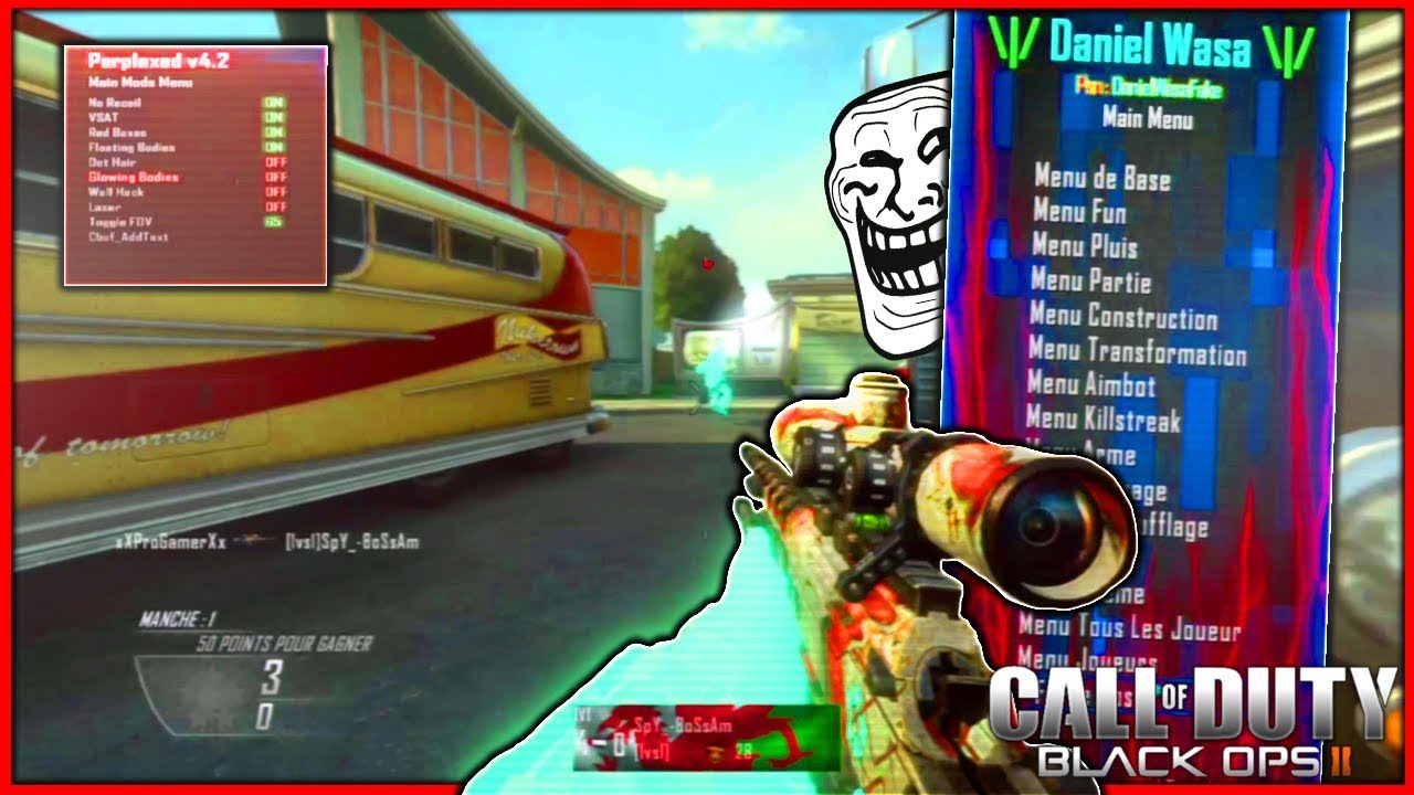 Je me fais passer pour un ENFANT et le TROLL avec mon MOD MENU BO2 !