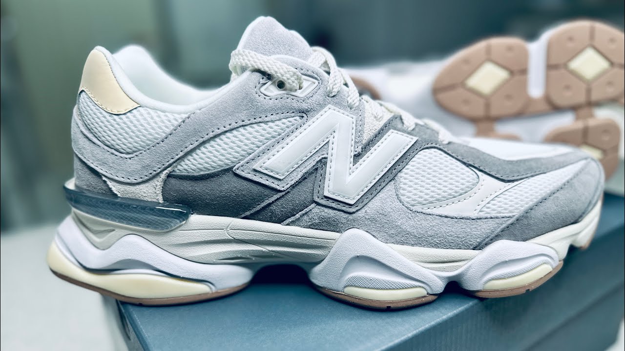 New Balance 9060 Slate Grey and Calcium