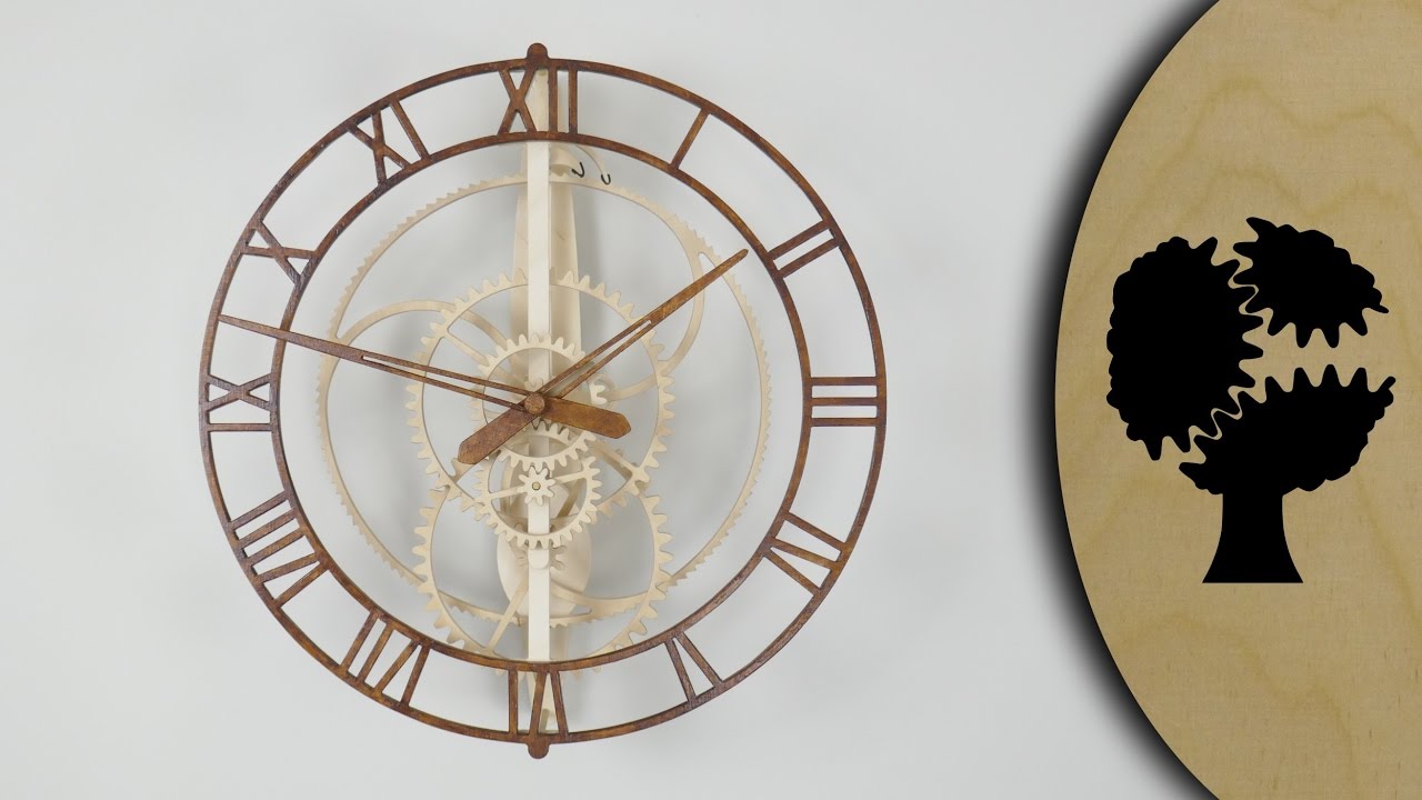 Magica - Wooden Clock (Holzuhr)