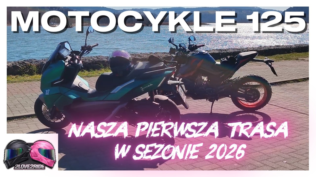 Motocykle Zontes 125 U1 Junak 712 - Jedziemy na urodziny @RRmotopl do Nowego Sącza! [2love2ride]