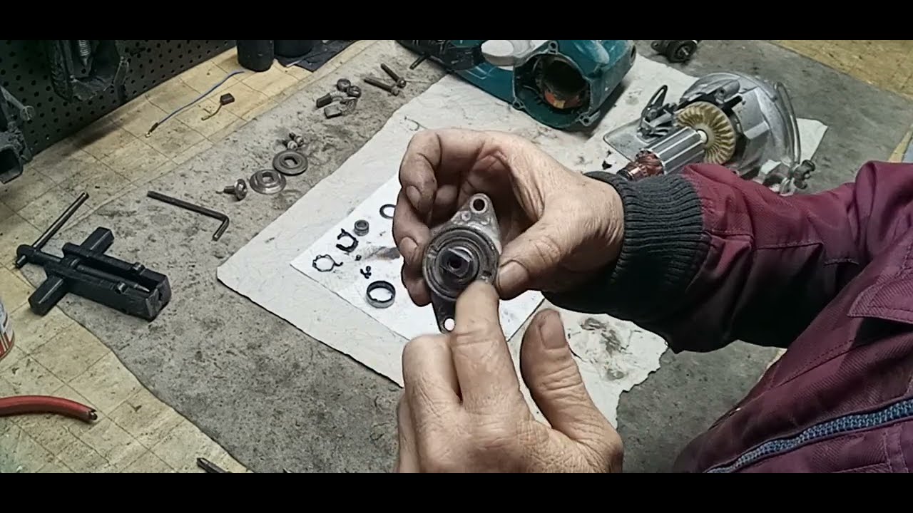 CÉSAR CEMAK- SR/ MARMORE NH2 MAKITA COMO TROCA MANCAL COROA   ROLAMENTO  PINHÃO ?