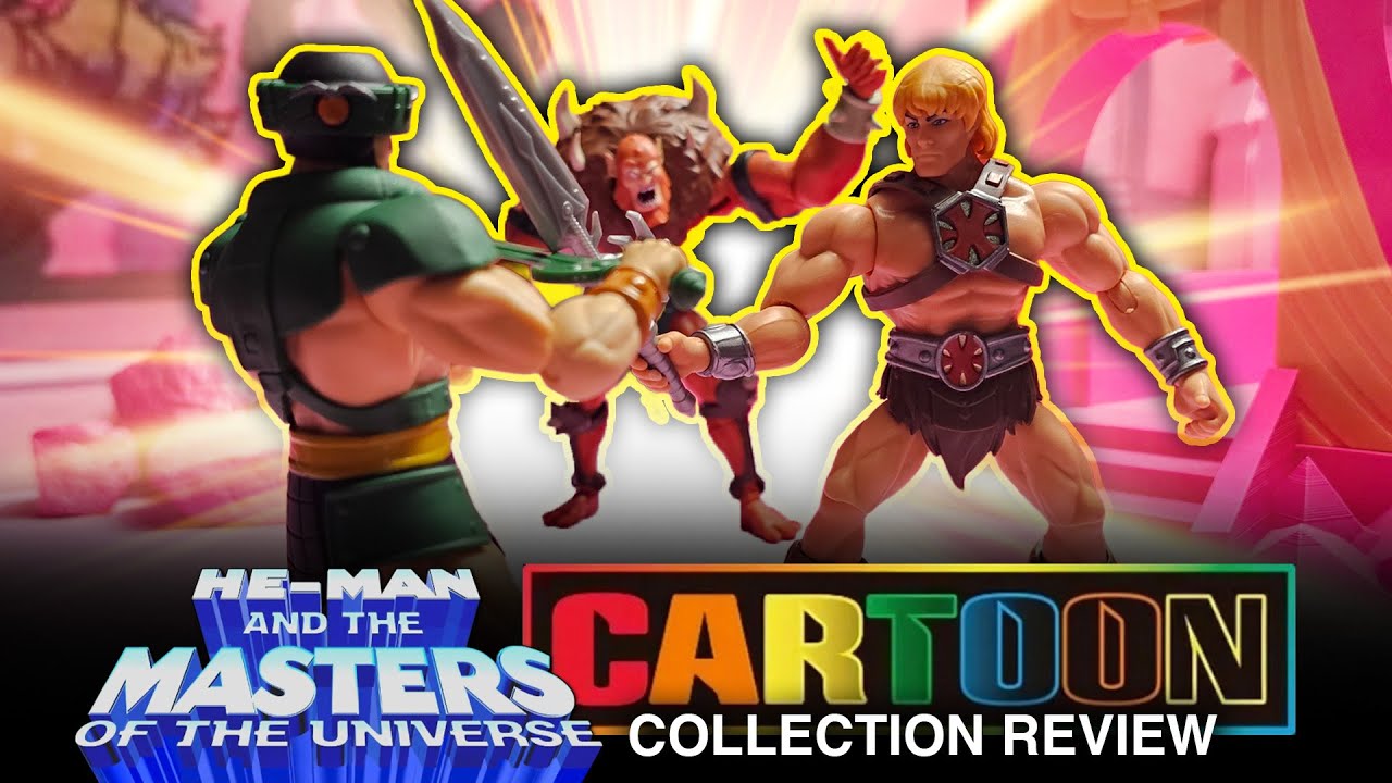 Обзор коллекции мультфильмов Motu Origins 200X He-Man!