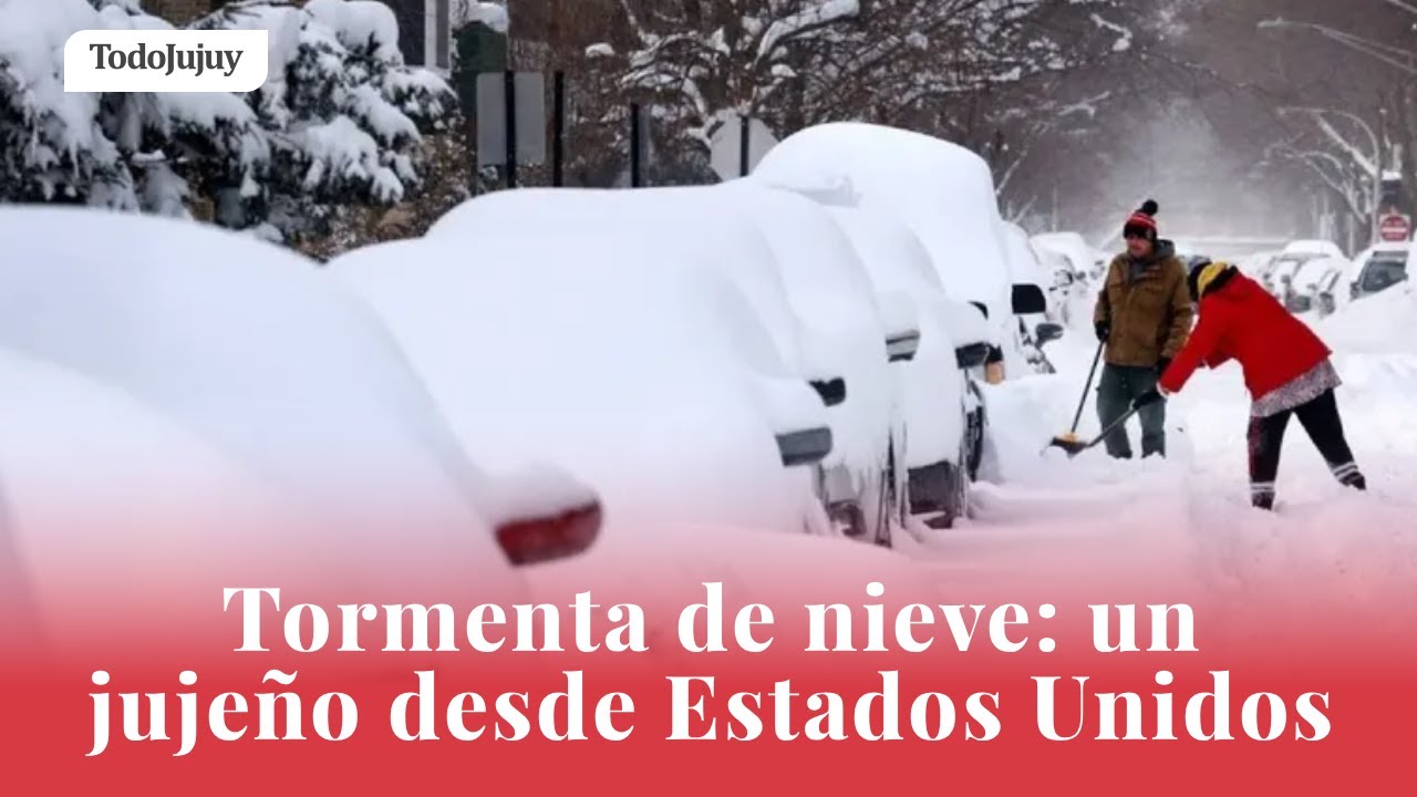 Estados Unidos: un jujeño cuenta cómo se vive la tormenta