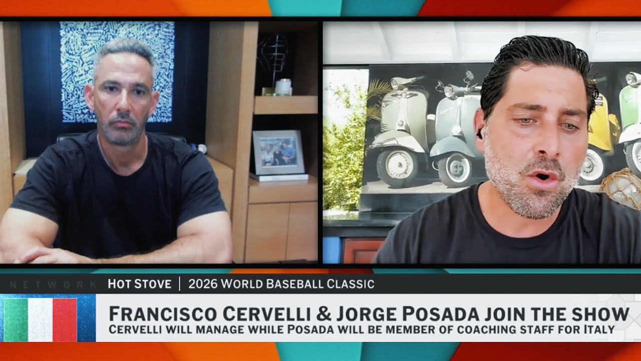 Jorge Posada joins Team Italy's coaching staff ahead of the 2026 World Baseball Classic! 🇮🇹