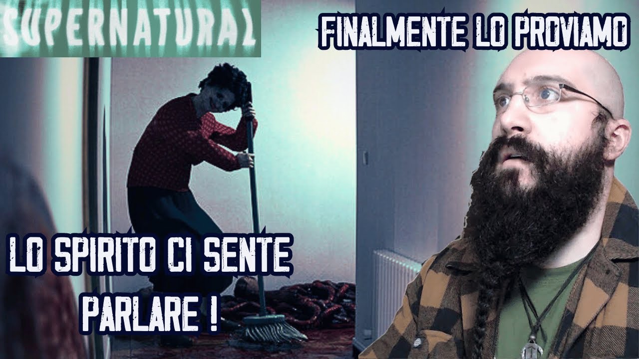 Lo Spirito della VECCHIA mi sente PARLARE ! Supernatural HORROR NIGHT Parte 1