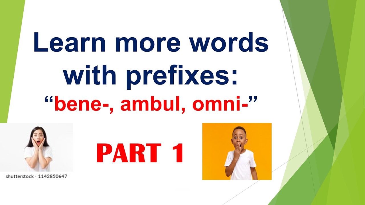 كيف تزيد من حصيلتك اللغوية في اللغة الإنجليزية - الجزء 1 - Building Up your vocabulary- Part 1