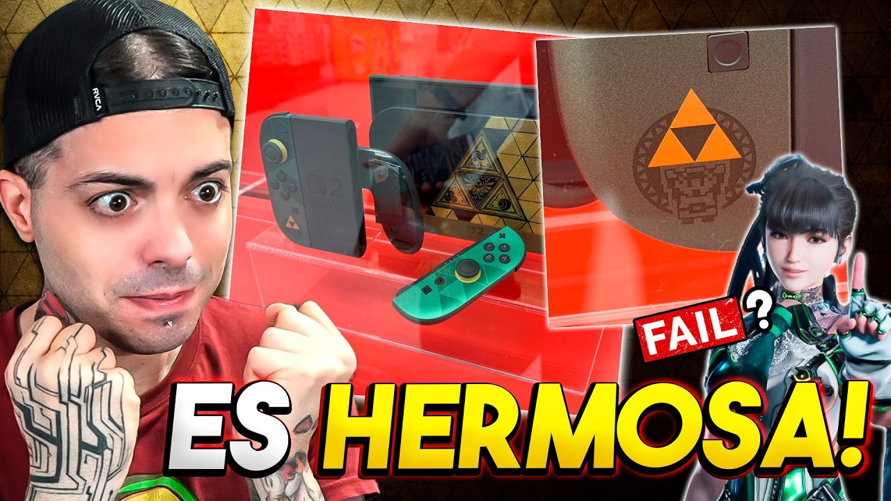 💥 As&iacute; es la NUEVA SWITCH 2 de ZELDA en PERSONA! Stellar Blade con POL&Eacute;MICA y M&Aacute;S!