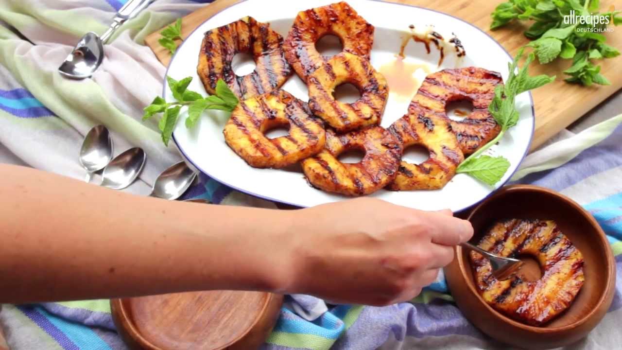 Rezept: Gegrillte Ananas