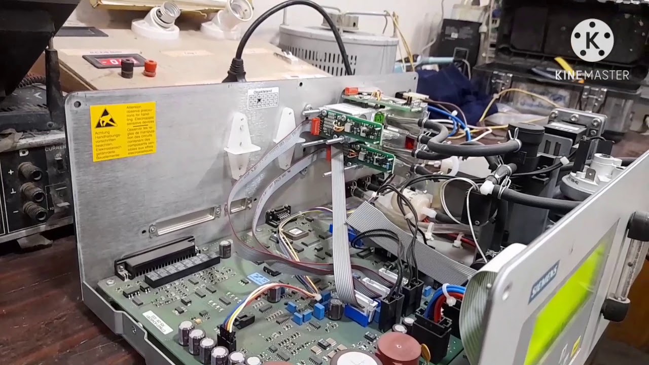 fixed gas analyzer CO and CO2 siemens  تصليح جهاز تحليل الغازات CO و CO2 لشركة  siemens