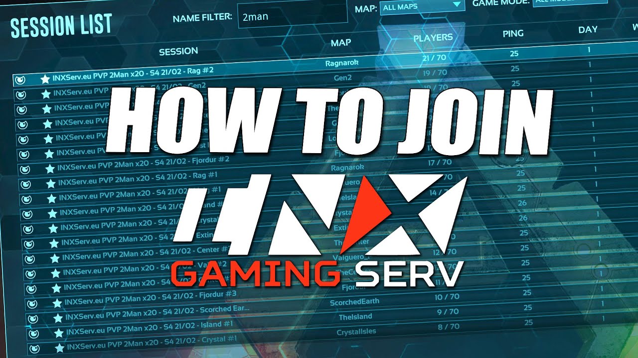 HOW TO JOIN INX ARK