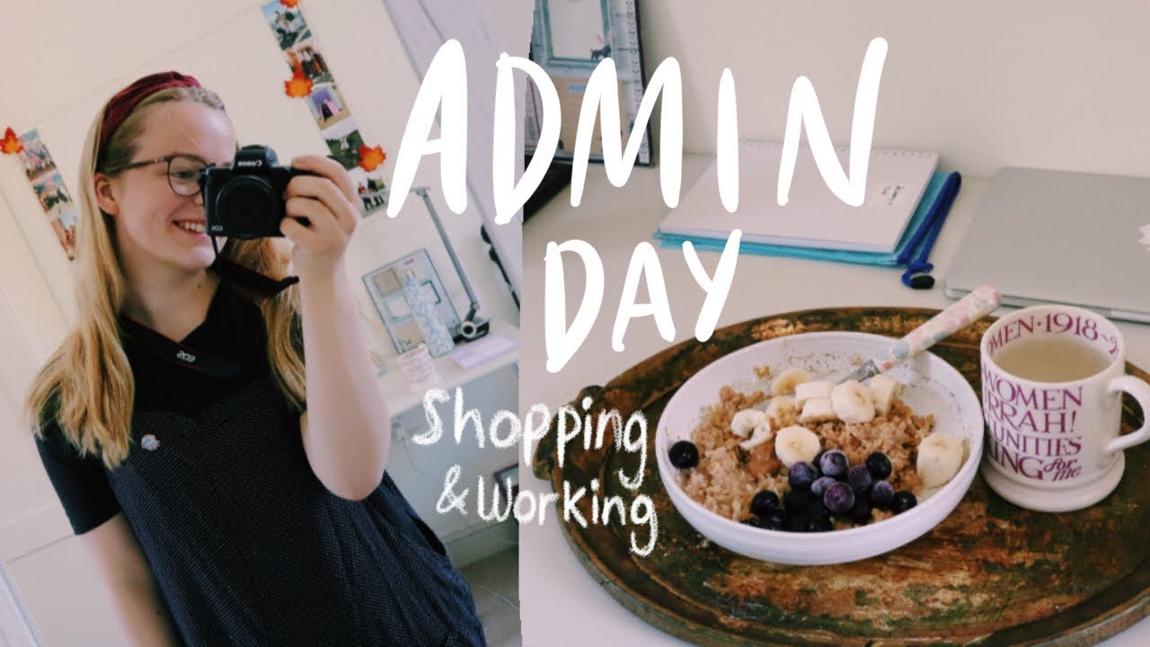 University Admin Day & Shop With Me