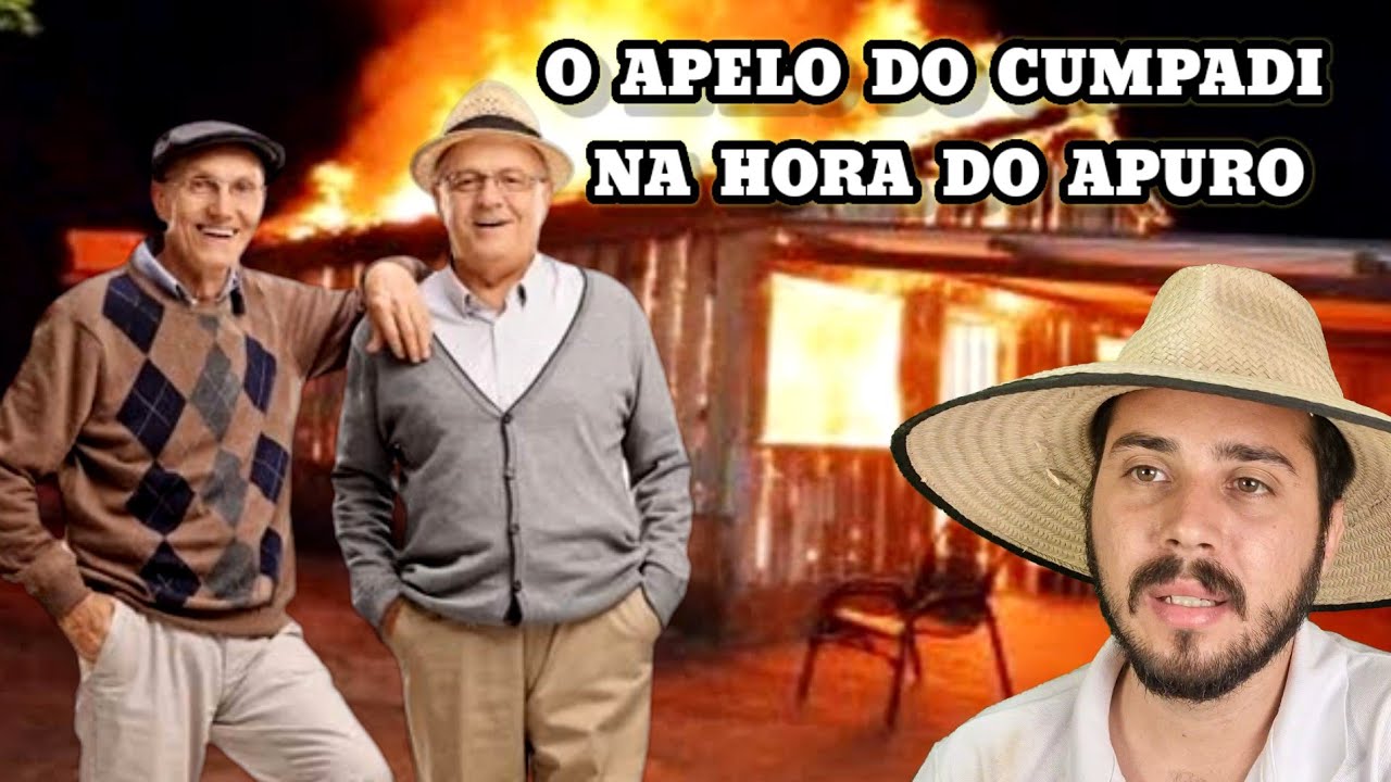 O Cumpadi que apareceu em forma de Visagem para o outro na Espera de bicho do mato