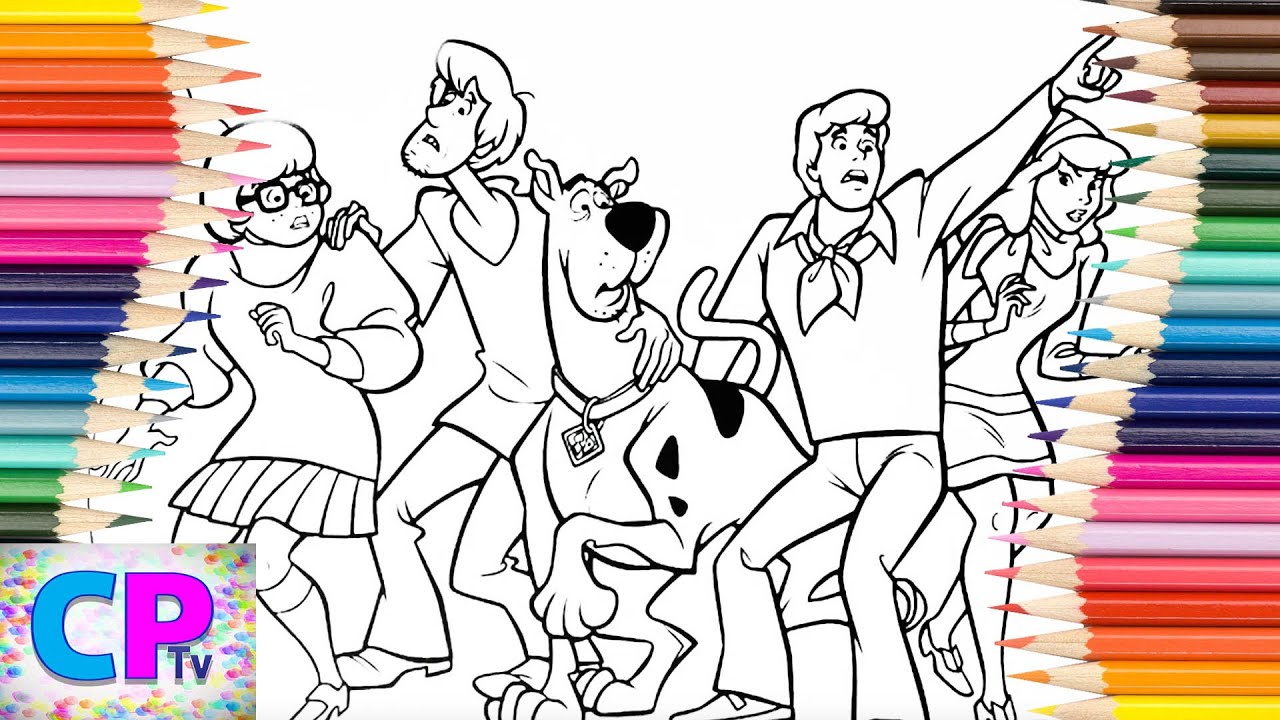 Scooby Doo Coloring Pages  , Fred , Wilma, Daphne, Rogers Coloring Pages Tv
