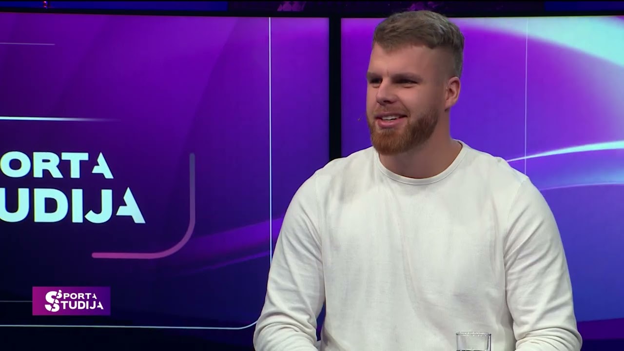Studijā ciemos kamaniņu braucējs Kristers Aparjods | Sporta Studija