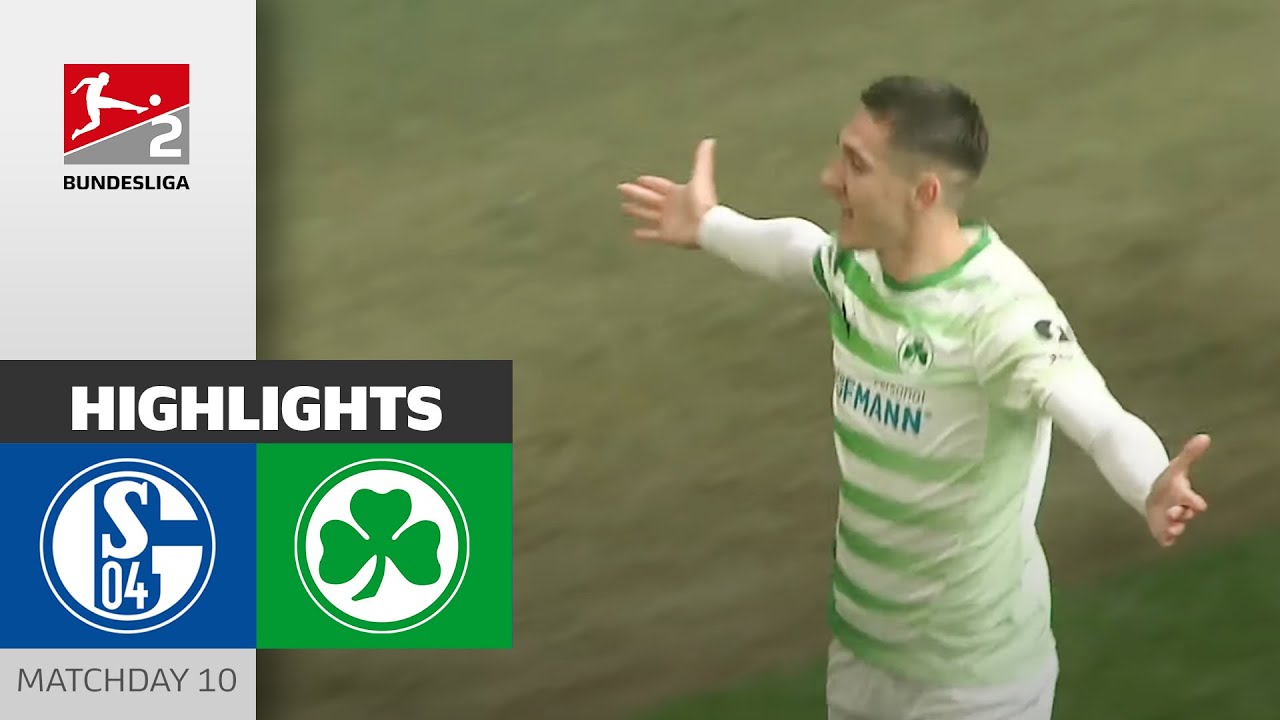 F&uuml;rth Shoots Away Their Frustration | FC Schalke 04-SpVgg Greuther F&uuml;rth 3-4 | Highlights | BL 2