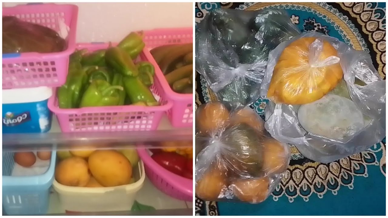 روتين خفيف وطريقتى فى تخزين المانجامن السنه لسنه واكتر حتى لو خضر وشويه فاطفضه