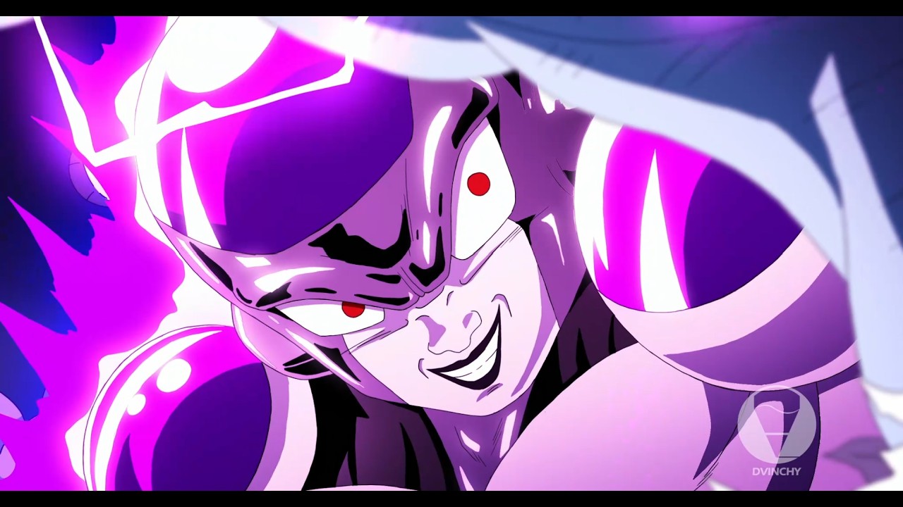 Black Frieza vs Gas - fan animation