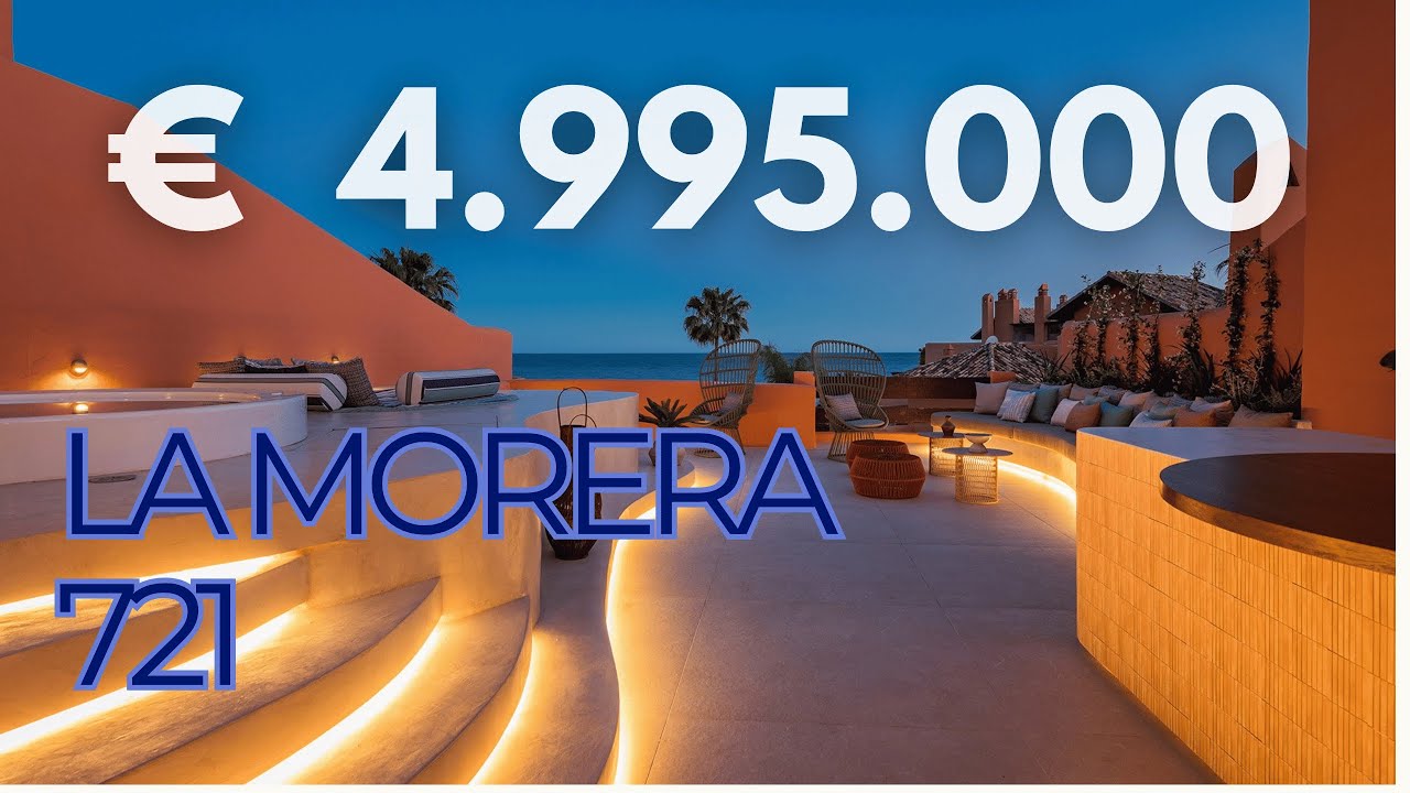 &ldquo;La Morera 721&rdquo; &ndash; &euro;4.995.000 Beachfront Penthouse in Marbella East | Sea Views & Designer Luxury