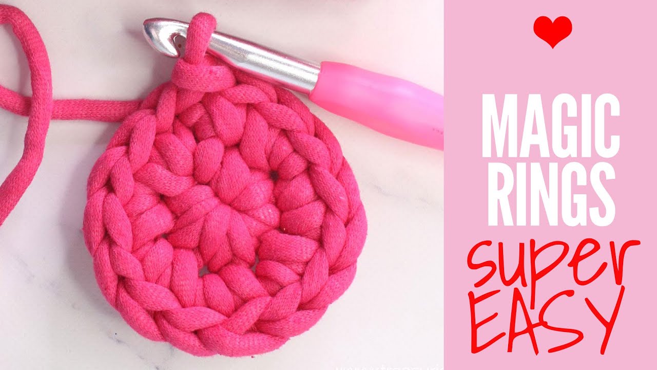 Easy Way to Do a MAGIC RING for Crochet (Magic Circle or Loop)