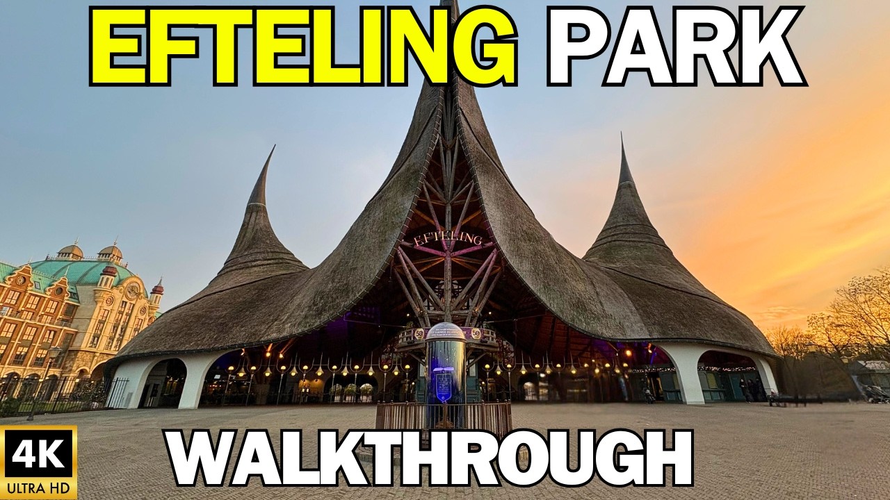 Efteling 2026 Walkthrough – Park Tour Winter | 4K POV ❄️✨