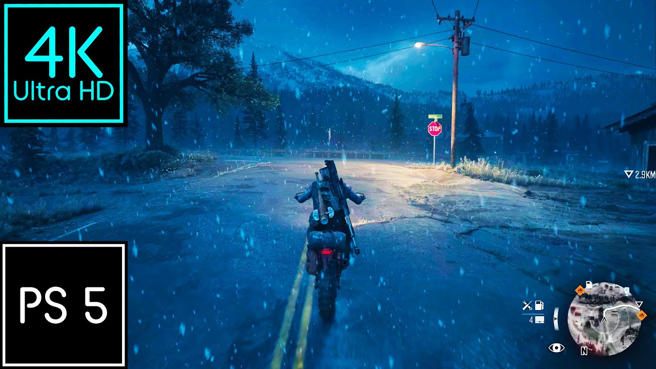 [GAMEPLAY*PS5*] DAYS GONE : RIDE AT NIGHT