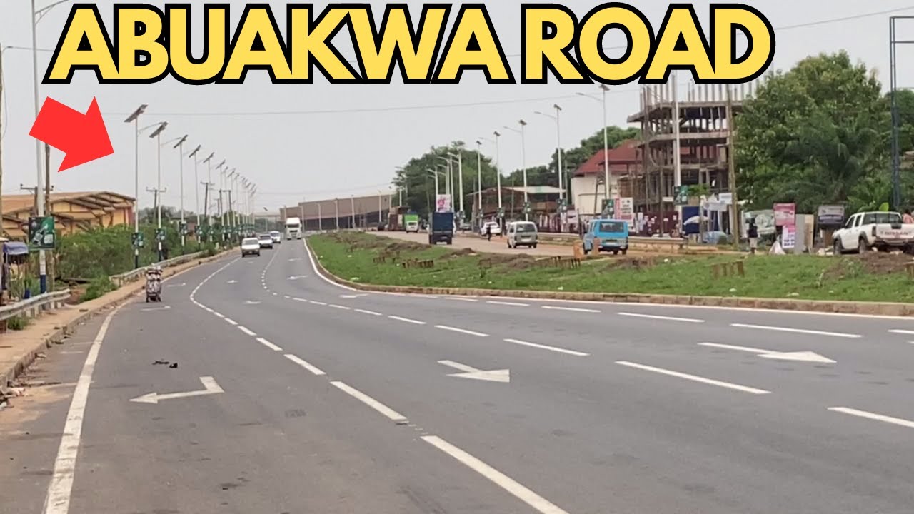 Abuakwa to Sepaase Dual Road Project Update in Ghana.