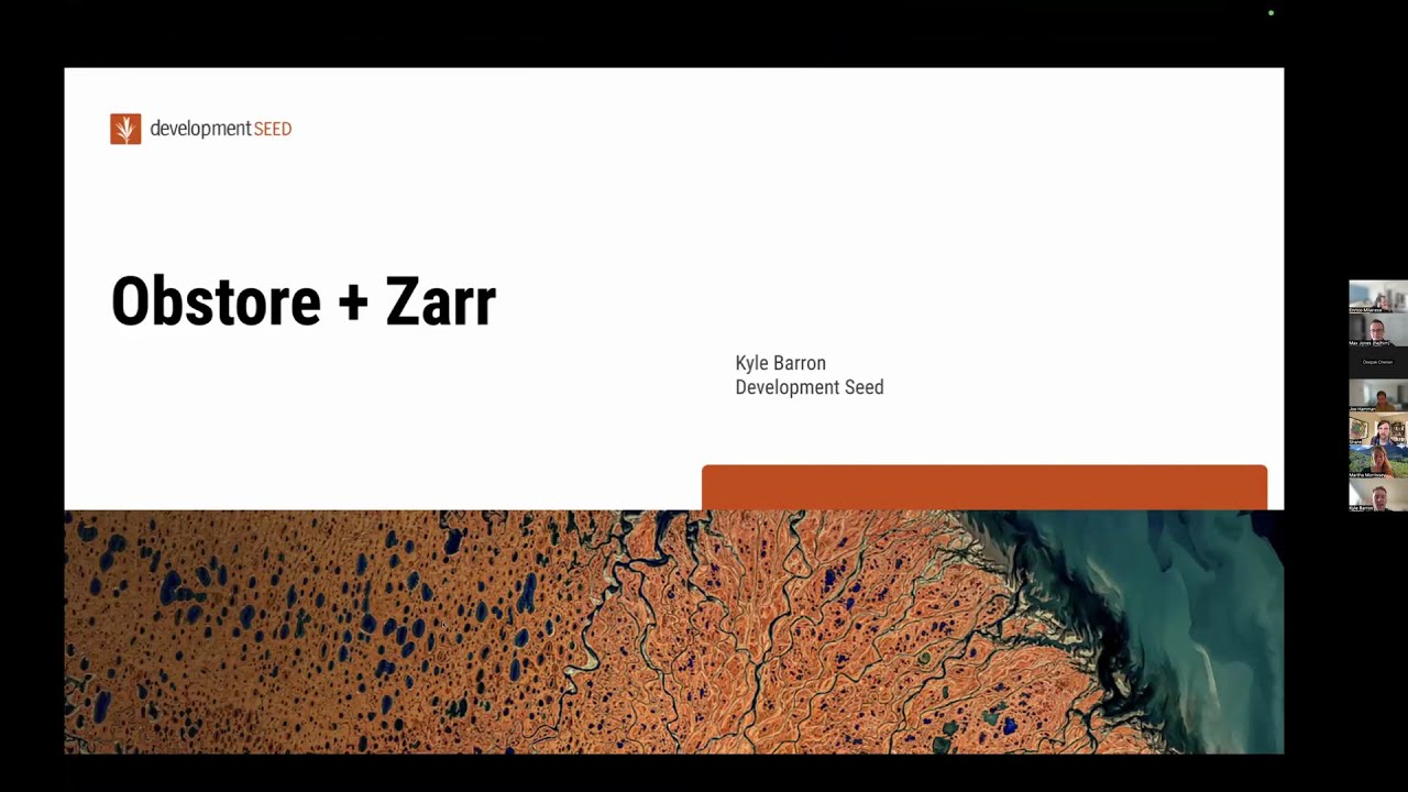 Speeding up Zarr data access with obstore