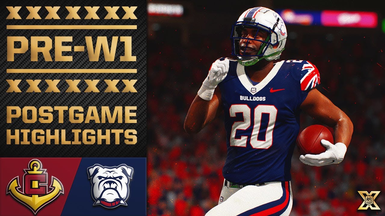 RFL Season X: Explorers vs Bulldogs Preseason Week 1 Highlights! | Madden 26 Teambuilder Franchise!