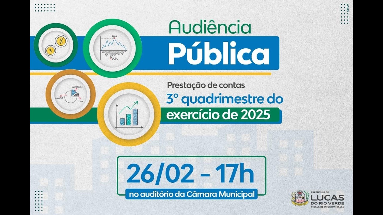 Audiência Pública de Prestação de Contas - 3º Quadrimestre de 2025