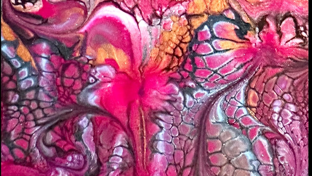 #209 TWO DIRECTIONAL SWIPE DSWSK: Beautiful results: Fluid Art Tutorial