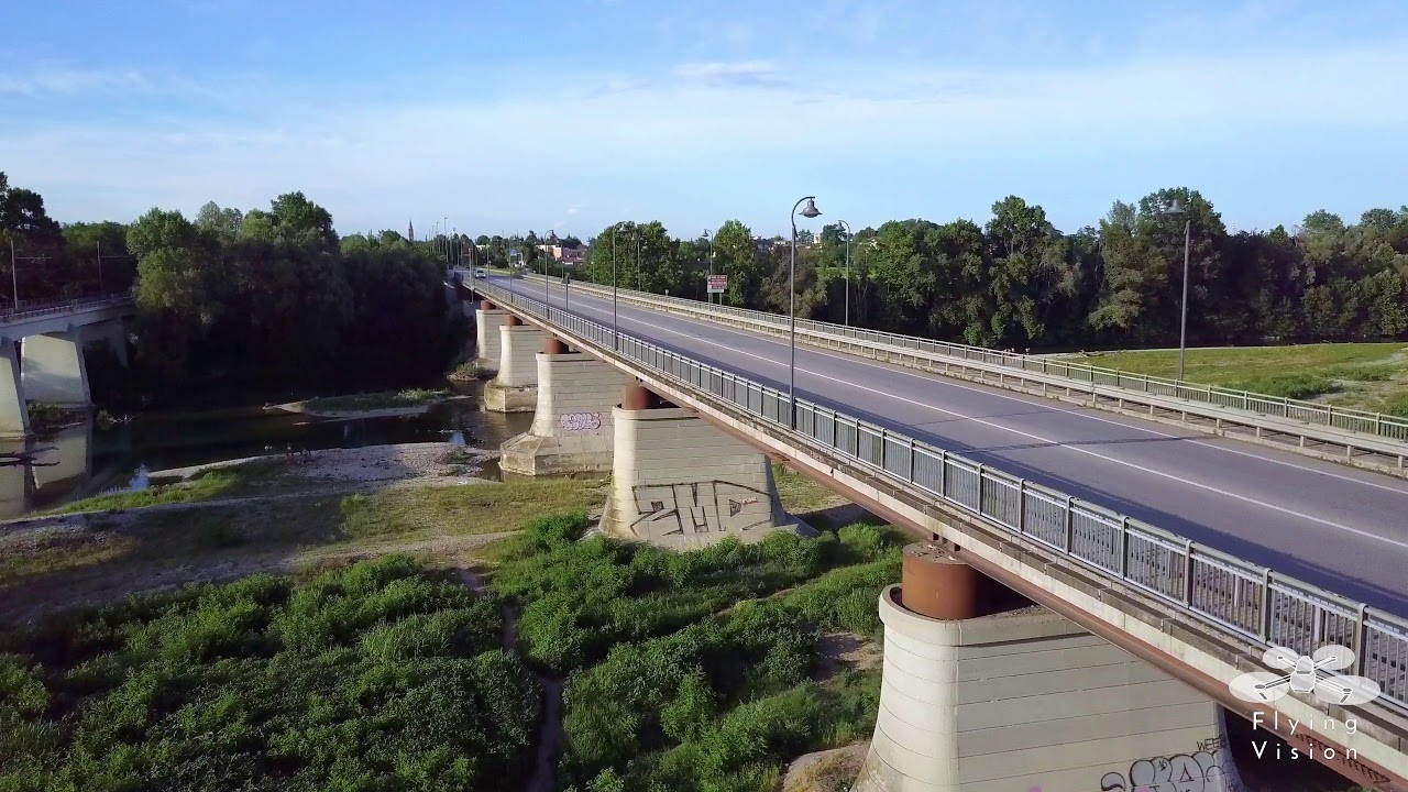 Riprese aeree Drone Ponte di Piave - Un volo sopra il Ponte