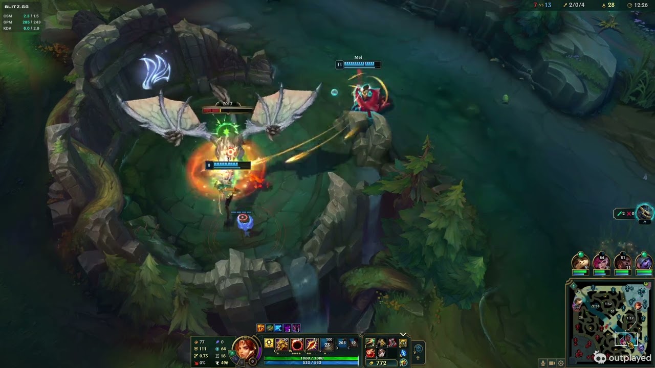 League of Legends Match 24 Supp Leona