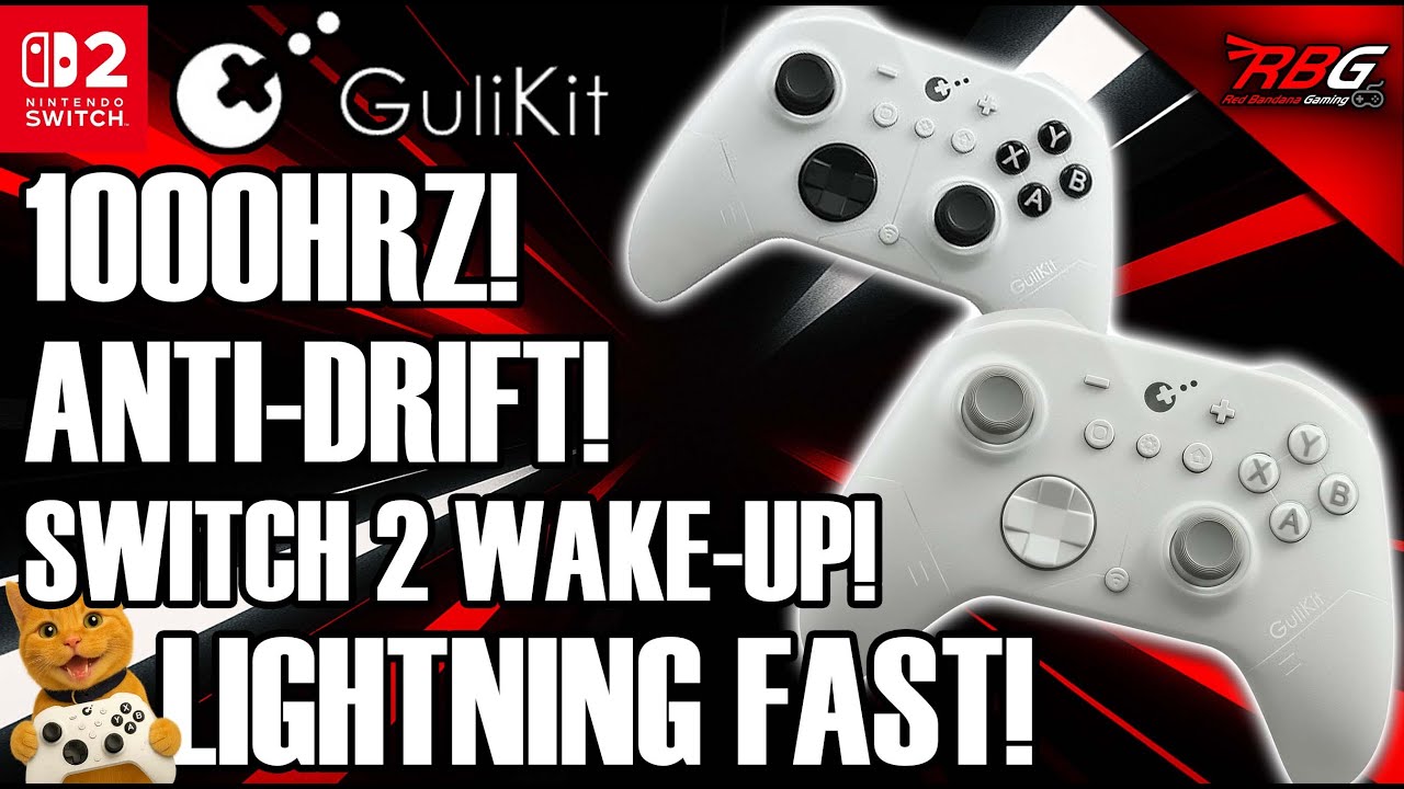 Drift-Free Pro Controller with Switch 2 Wake-Up Feature! – Gulikit ES & ES Pro Review