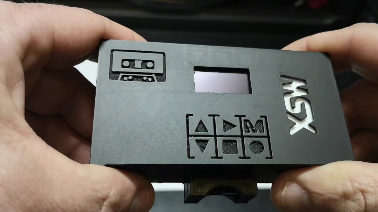 Classic Computer   A new MSX product review   SSD tape drive